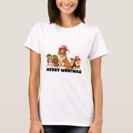 Camiseta Feliz Woofmas Natal