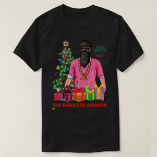 Camiseta Feliz X-MASS DO GANGSTA WRAPPA