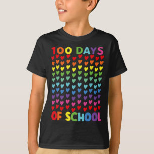 Camiseta Felizes 100 Dias De Escola Alunos Professores Home