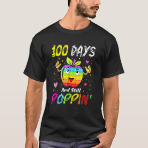 Camiseta Felizes 100 Dias De Escola E Ainda Estourando 100º