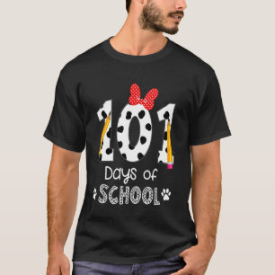Camiseta Felizes 101 Dias De Escola Aluno Professor Criança