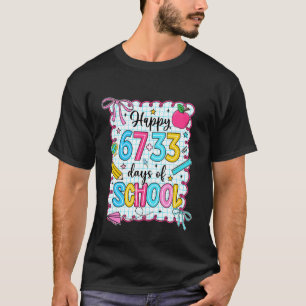 Camiseta Felizes 67+33 Dias de Escola Coquette 100 Dias Gar