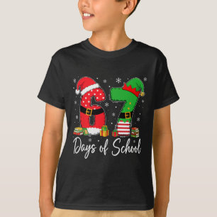 Camiseta Felizes 67 Dias De Escola Seis Sete 67 Natal San