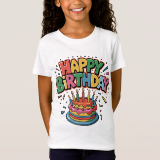 Camiseta Felizes aniversários