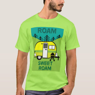 Camiseta Felizes Campos   Caravana   Travesseiro decorativo