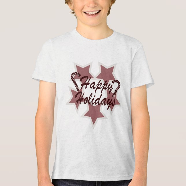 Camiseta Felizes feriados (Frente)