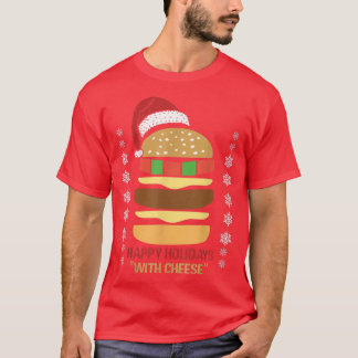 Camiseta Felizes Férias Com Cheije Santa Hat Che De Natal