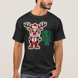 Camiseta Felizes Gatos De Natal Com Presentes - Holid Festi