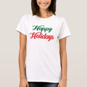 CAMISETA FELIZES HOLIDAYS