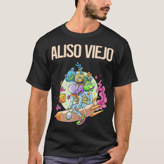 Camiseta Felizes monstros - Aliso Viejo (Frente)