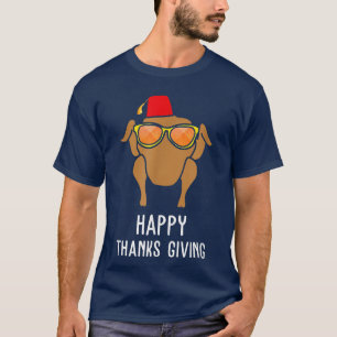 Camiseta Felizes Obrigados Que Dão Engraçado À Turquia outo