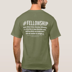 Camiseta #Fellowship