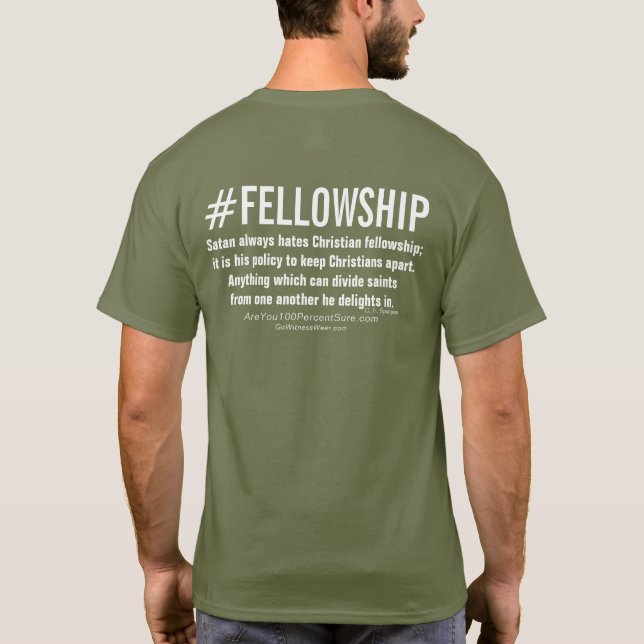 Camiseta #Fellowship (Verso)