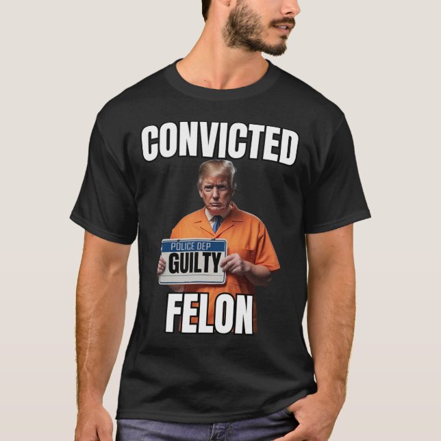 Camiseta Felon Donald Trump 2024 (Frente)