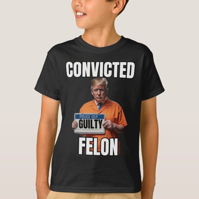 Camiseta Felon Donald Trump 2024 (Frente)