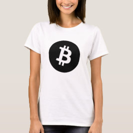 Camiseta Felpudo Express® Bitmoney Logotipo preto W