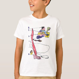 Camiseta Felpudo Express® Ops Gzilla Tente Duas Crianças De