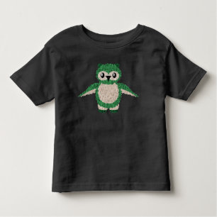 Camiseta Felpudo Green Owl 2T 3T 4T 5T Meninas