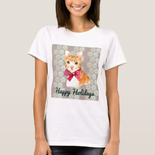 Camiseta Felpudo Laranja de Férias