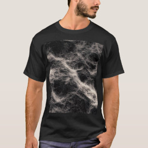Camiseta Felt Fabric Texture Height Map Black and White