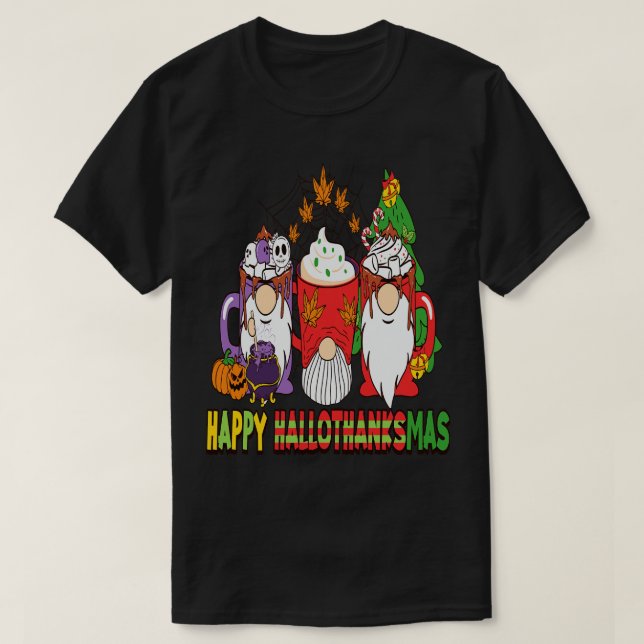 Camiseta felyhallothanksmas 18 (Frente do Design)