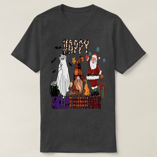 Camiseta felyhallothanksmas 3 (Frente do Design)