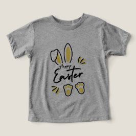 Camiseta Felz pascoa amarelo