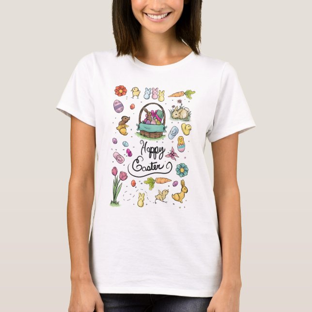 Camiseta Felz pascoa Art (Frente)