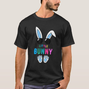 Camiseta Felz pascoa azul pequeno dia de coelhinho Vestindo