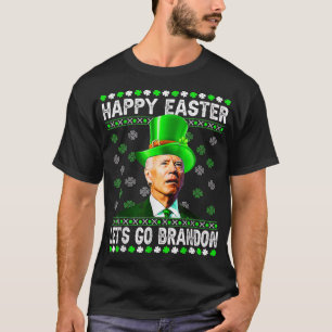 Camiseta Felz pascoa Biden vai dar a volta à Rua de Brando