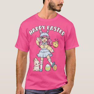 Camiseta Felz pascoa - Bonita Páscoa Kawaii