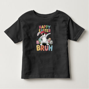 Camiseta Felz pascoa Bruh Bro Funny Dabbing Coelho