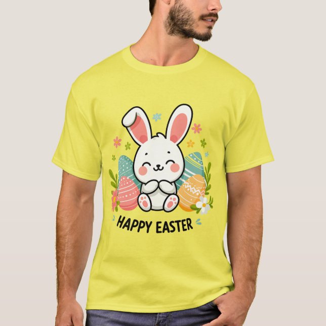Camiseta Felz pascoa Bunny (Frente)