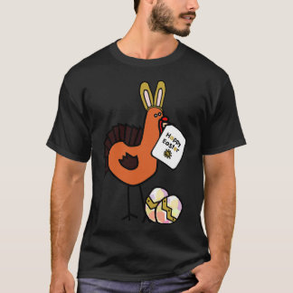 Camiseta Felz pascoa Bunny Ears no Dia de Ação de Graças à