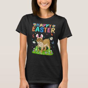 Camiseta Felz pascoa Bunny Egg Engraçado Páscoa Lynx Doming