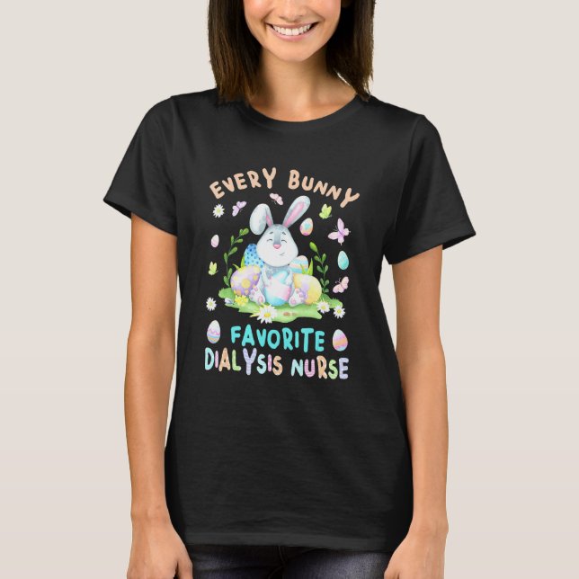Camiseta Felz pascoa Cada Coelhinho É Nente De Diálise Favo (Frente)