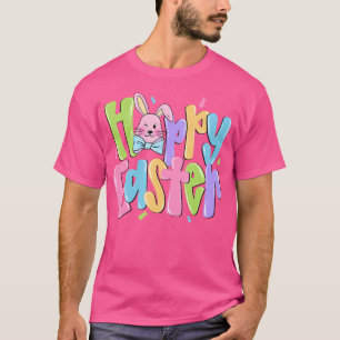 Camiseta Felz pascoa Coelhinha Páscoa Ovina Páscoa Quadrado