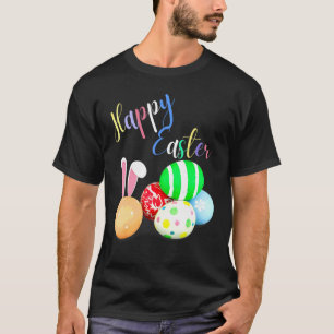 Camiseta Felz pascoa Coelhinho Coelho Ouro Retriever Vestin