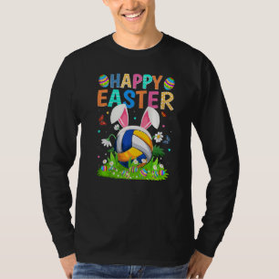 Camiseta Felz pascoa Coelhinho de Ovo Engraçado Páscoa de V