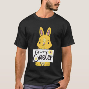 Camiseta Felz pascoa Coelho Coelho Mugshot Coelho Páscoa Di