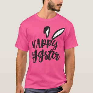 Camiseta Felz pascoa Coelho Ouve Páscoa Engraçado Dia Dois