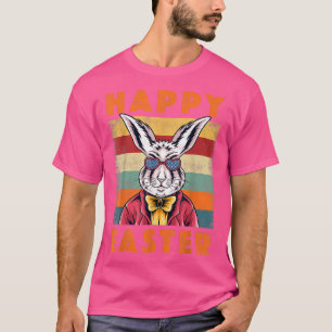 Camiseta Felz pascoa Coelho Retro Coelho Coelho Design