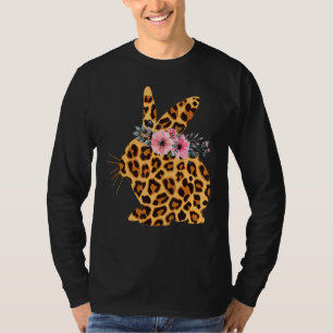 Camiseta Felz pascoa Cuide Leopardo Coelho Coelho