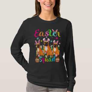 Camiseta Felz pascoa de Buldogue Francês "Cony Ear" da pásc