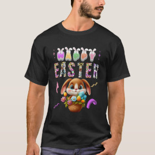 Camiseta Felz pascoa de coelhos Primavera de cocaína Bunny