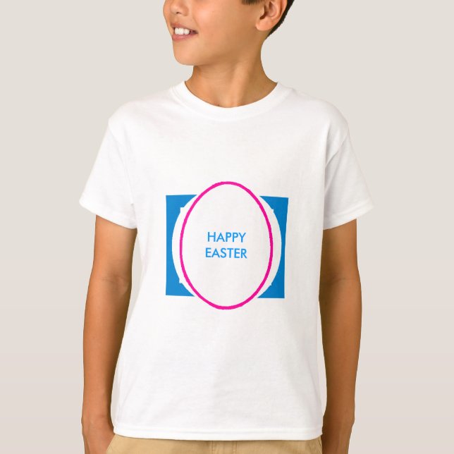 Camiseta !Felz pascoa de criação de UC (Frente)