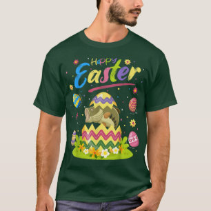 Camiseta Felz pascoa De Ovos De Páscoa Engraçada Por Passag