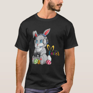 Camiseta felz pascoa Dia Coelhinho Ovo Engraçado Meninas C