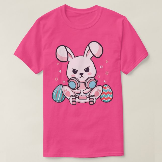 Camiseta Felz pascoa Dia Coelhinho Ovo Engraçados Meninas C (Frente do Design)