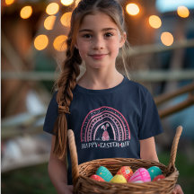 Felz pascoa Dia do Arco Arco-Íris Bonny Design